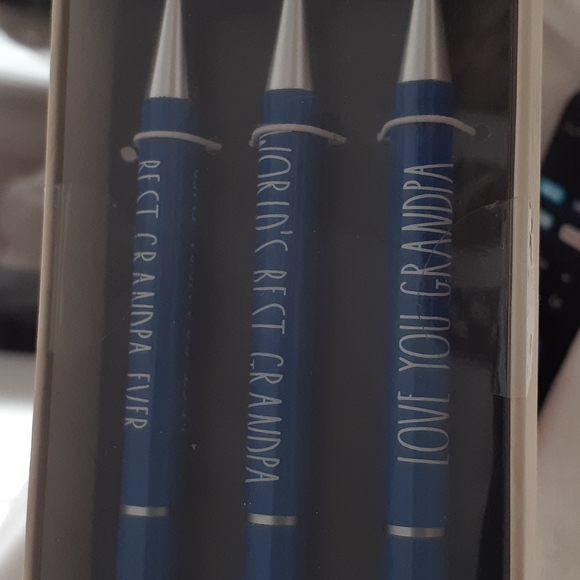 RAE DUNN PEN GIFT SET 3PCS GRANDPA'S PENS - Picture 3 of 3